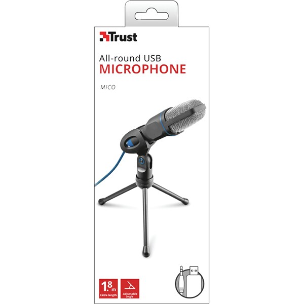 Trust micro usb microphone 20378 настройка